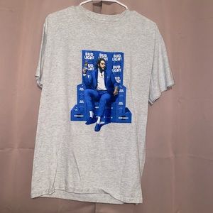 Budlight Post Malone graphic t shirt